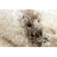 Kilimas FLUFFY 2371 purvinas juostelės - kremastaas / smėlio spalvos 