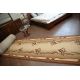 Runner BCF KRZYŚ brown 80 cm