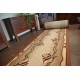 Runner BCF KRZYŚ brown 80 cm