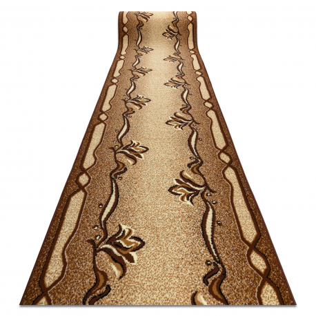 Runner BCF KRZYŚ brown 80 cm