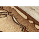 Runner BCF KRZYŚ brown 80 cm