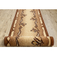 Pouffe Négyzetes 50 x 50 x 50 cm Boho, rombuszok 22297 lábtartó sárga / krém