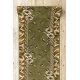 Pouff CILINDRU 50 x 50 x 50 cm suport pentru picioare Boho, romburi 22297, pentru șezut galben / crema