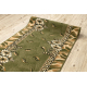 Pouff CILINDRU 50 x 50 x 50 cm suport pentru picioare Boho, romburi 22297, pentru șezut galben / crema