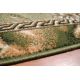 Pouff CILINDRU 50 x 50 x 50 cm suport pentru picioare Boho, romburi 22312, pentru șezut galben / crema