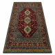 Covor modern DUKE 51374 crem - Vintage, structurat, foarte moale, franjuri