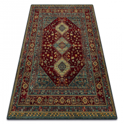 Сучасний килим DUKE 51374 кремовий - Vintage, структурований, дуже м'який, бахрома