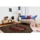 Covor modern DUKE 51374 crem - Vintage, structurat, foarte moale, franjuri