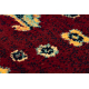 Covor modern DUKE 51374 crem - Vintage, structurat, foarte moale, franjuri