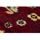Teppich EDEN KAZAK Ornament rotwein