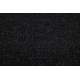 TAPIS DE COULOIR ANTIDÉRAPANT RUMBA couleur unique noir 80 cm