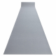 Löpare anti-halk RUMBA tuggummi enfärgad grå 60 cm