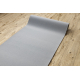 Runner anti-slip RUMBA single colour gum grey 120 cm