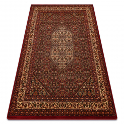 Wool carpet POLONIA WAWELSKI burgundy