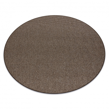 Carpet circle RHAPSODY 94 brown