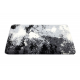Kúpelňový koberec ABSTRACT abstrakcia pogumovaný, mäkký - šedá
