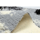 Moderní mycí koberec LINDO krémová, protiskluzový, huňatý