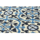 Koupelnový koberec CERAMIC vzor Lisabonské obklady, pogumovaný, beton měkký - šedá
