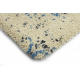 Fürdőszobai szőnyeg CERAMIC Liszaboni csempek, csúszásgátló, puha - szürke