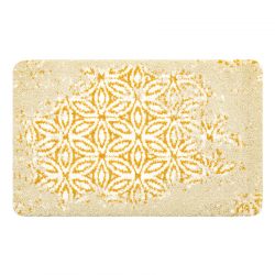 Bathroom rug STROFI цветs, Неклизајућа soft - жута