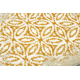 Bathroom rug STROFI λουλούδιs, αντιολισθητικό soft - κίτρινο