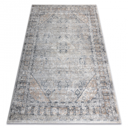 Modern OHIO AB33A carpet frame, vintage - structural two levels of fleece grey / cream