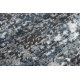 Moderný koberec OHIO CB10A beton - Štrukturálny, dve vrstvy rúna krém / modrý
