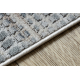 Tapete OHIO CF50A mistura - Structural dois níveis de lã creme / bege