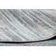 Modern OHIO CF50A Teppich melange - Strukturell zwei Ebenen aus Vlies creme / beige