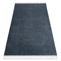 Сучасний пральний килим LINDO коло бежевий, протиковзкий, кудлатий