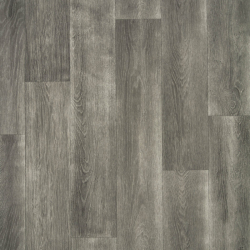 Modern washing carpet LINDO circle grey, anti-slip, shaggy