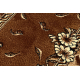 TAPIS DE COULOIR BCF TRIO marron 150 cm