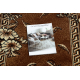 TAPIS DE COULOIR BCF TRIO marron 150 cm