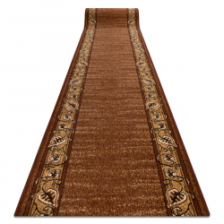 TAPIS DE COULOIR BCF FELIKS marron 100 cm