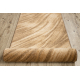 Fryz futó szőnyeg karmel - saka bézs 100 cm