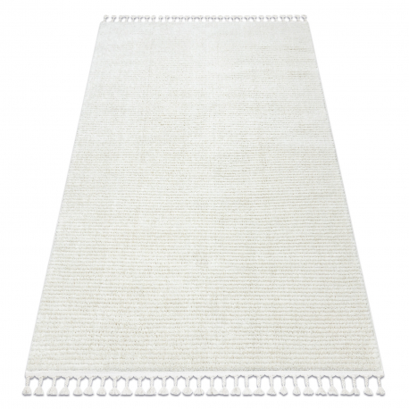 Carpet SEVILLA PC00B stripes white Fringe Berber Moroccan shaggy