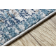 модерен килим BELLE BF13C син / бежов ресни 