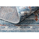 Moderný koberec BELLE BF13C modrý / béžový strapce