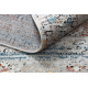 модерен килим BELLE BN25A бежов / син ресни 