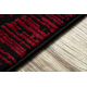Tapijt JAVA modern 1523 Frame rood / ivoorkleur