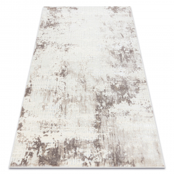 Carpet CORE 002A Abstraction - structural, two levels of fleece, ivory / beige