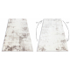 килим CORE 002A Абстракт - структурно, две нива на руно, слонова кост / бежов