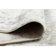 Tapete moderno CORE 002A Abstrato - estrutural, dois níveis, marfim / bege