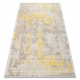 килим CORE 3807 Орнамент Винтаге - структурно, две нива на руно, бежов / злато