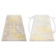 Tapijt CORE 3807 Ornament Vintage - structureel, twee lagen vlies, beige / goud
