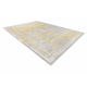Tapijt CORE 3807 Ornament Vintage - structureel, twee lagen vlies, beige / goud