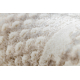 Χαλί CORE 3824 Στολίδι Εκλεκτής ποιότητας - δομική, δύο επίπεδα μαλλιού, κρέμα / καφέ
