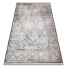 Covor LUCE 80 modern ornament vintage - structural gri / muştar