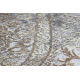 сучасний LUCE 91 килим Орнамент vintage - Structural сірий / гірчиця