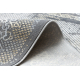 Tappeto LUCE 77 moderno Telaio vintage - Structural grigio / mostarda